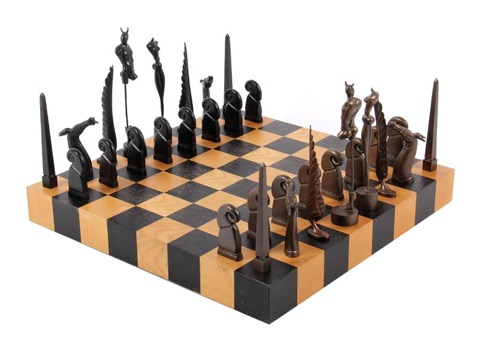 Schachfiguren Paul Wunderlich