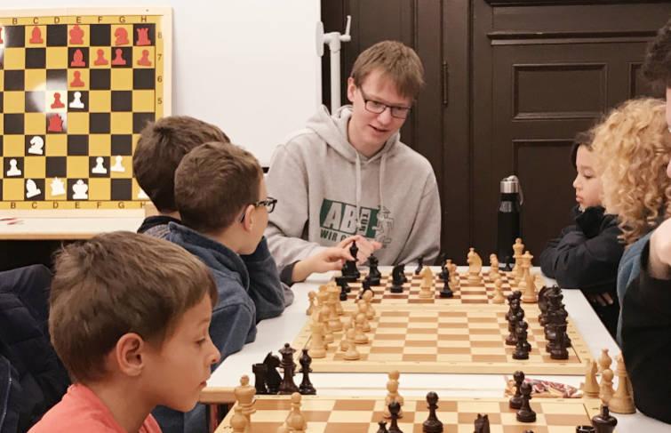 Tobias Voege mit Kindern