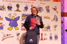 Charlotte bei der Ehrung