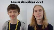 Wahl zum Spieler des Jahres Tim und Johannes